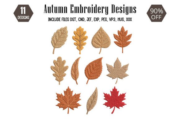 Autumn Leaves Embroidery Design Review