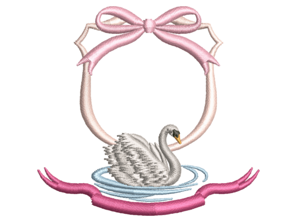Bow Swan Wreath Embroidery Review for Sellers