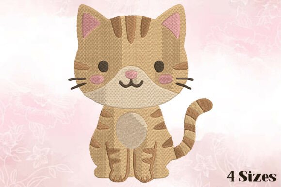 Cute Baby Kitten Embroidery Design Review