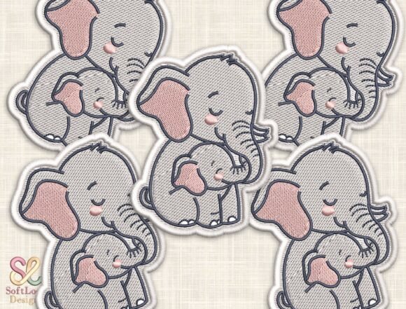 Elephant Embroidery Patch Design Review