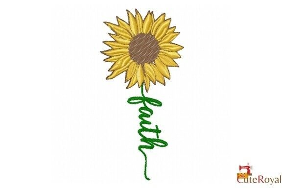 Faith Sunflower Embroidery Review for Holiday Collections