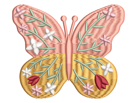 Flower Garden Butterfly Embroidery Review