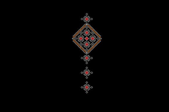 Folk Cross Stitch Embroidery Design Review