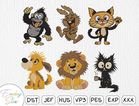 Funny Animal Embroidery Design Bundle Review