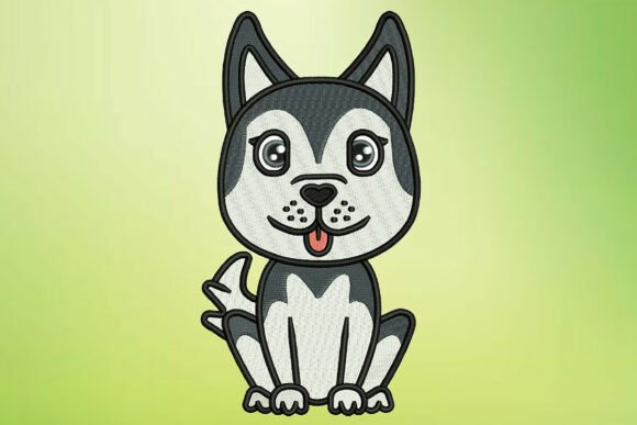 Husky Pup Embroidery: A Seller's Review