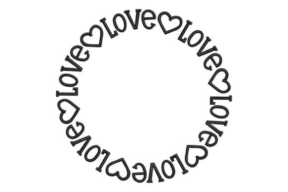 Love Heart Circle Embroidery Design Review