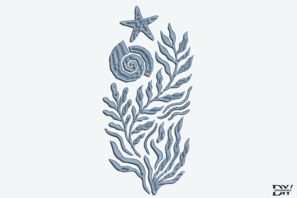 Ocean Motifs Embroidery Design Review for Etsy Sellers