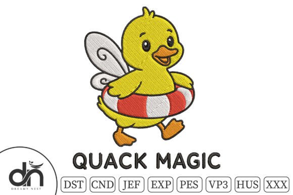 Quack Magic Cute Duckling Embroidery Review