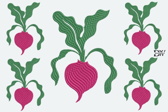 Review: Magenta Beet Embroidery Design