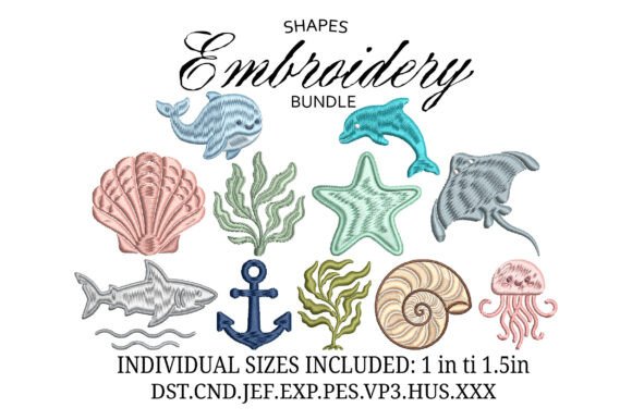 Set Mini Sea Animals Embroidery Review