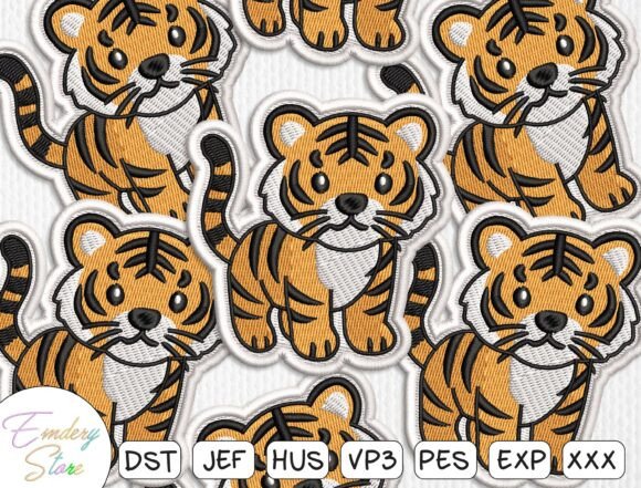 Tiger Patch Embroidery Design Review